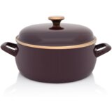 Metalac plitka šerpa Bordo amor 24cm/5lit | ePonuda.com