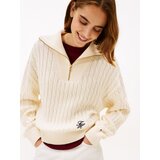 Tommy Hilfiger Pulover bež | shoptok.hr