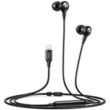 Ugreen Stereo slušalke (30631) – In-Ear z MFI Lightning priključkom – črne | Shoptok.si