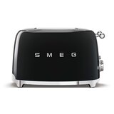 Smeg TSF03BLEU 4-Schlitz-Toaster 50's Retro Style, Schwarz | Shoptok.si