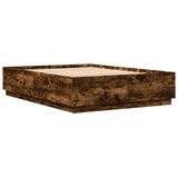  Okvir kreveta boja hrasta 120x200 cm od konstruiranog drva | shoptok.hr