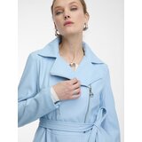 Orsay Light blue women's faux leather jacket - Women's | ePonuda.com