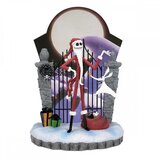 Enesco vitrina figurica disney nightmare before christmas santa jack door diorama, (20837837) Cene