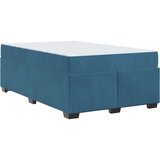  Konstrukcija postelje Temno modra 120 x 190 cm blago, (5000126642) | Shoptok.si