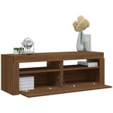 TV omarica z LED lučkami rjav hrast 120x35x40 cm, (20732409) | Shoptok.si