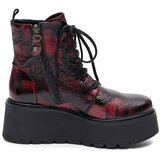 Maciejka Gležnjarji 6762W40008 Bordo Cene