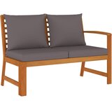  7-dijelni vrtni blagovaonski set s jastucima od bagremovog drva | shoptok.hr