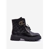 Boto Women's Ankle Boots with Decoration Black Toye | Shoptok.si