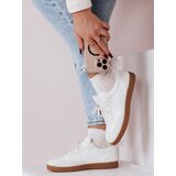 DStreet Sportowe sneakersy damskie PEARLSTEP białe | Shoptok.si