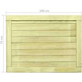  Vrata od impregnirane borovine 75 x 100 cm | shoptok.hr
