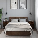  Noćni ormarići 2 kom boja hrasta 40x31x50 cm konstruirano drvo Smeđa | shoptok.hr