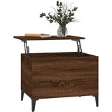  Stolić za kavu Smeđi hrasta 60 x 44 5 x 45 cm konstruirano drvo | shoptok.hr