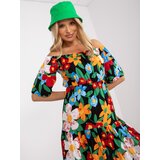 RUE PARIS Dress-RO-SK-5015.32P-multicolor | Shoptok.si