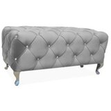  Tabure za sjedenje - HESTIA - Baršunasta tkanina - siva | shoptok.hr