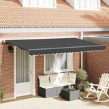  Retraktilna tenda Antracit 350 x 200 cm blago, (5000207032) | Shoptok.si