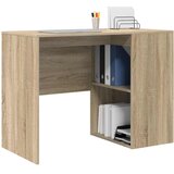  Stol s policom Sonoma hrast 102 x 50 x 75 cm Konstruirano drvo | shoptok.hr