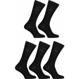 Hugo Boss 5PACK socks high black Cene