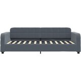  Dnevni krevet na razvlačenje i ladice tamnosivi 90 x 200 cm | shoptok.hr