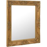 Zidno ogledalo u baroknom stilu 50 x 60 cm zlatno | Eponuda.com
