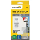 zaščitna mreža proti insektom za okna ali vrata 130X230 cm bela