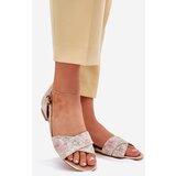 Maciejka Leather Flat Sandals | Shoptok.si