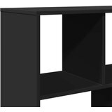 vidaXL Sobna pregrada crna 100x33x156,5 cm konstruirano drvo | shoptok.hr
