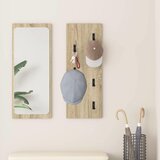  Vješalica za kapute na zidu Zidne Sonoma hrast 30 x 1,5 x 80 cm Cene