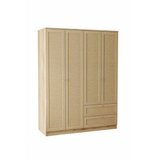 Hanah home Hanah Kućni ormar Baru 182, 137 x 182 x 52 cm, bež | Eponuda.ba