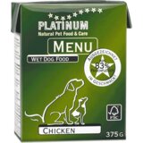Platinum konzerva za pse Dog Menu Piletina - 90 g