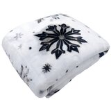 My House Bijela deka s božićnim motivom od mikropliša 150x200 cm Nord Flake – | shoptok.hr