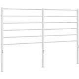  Metalno zamjensko uzglavlje bijelo 150 cm Slike