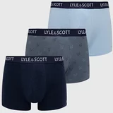 Lyle & Scott Boksarice mornarsko modra barva