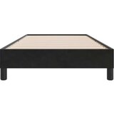 vidaXL Okvir kreveta bez madraca crni 100x210 cm baršun | shoptok.hr