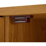 CARRYHOME KOMODA, črna, barve hrasta | Shoptok.si