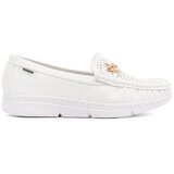 GOODIN White light loafers with a pin | Shoptok.si