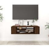 vidaXL Viseći TV ormarić boja hrasta 100x36x26,5 cm konstruirano drvo Cijene