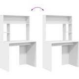  Stol s policom Bijelo 91 x 50 x 149 cm Konstruirano drvo | shoptok.hr