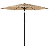  Vrtni suncobran s čeličnom šipkom smeđi 223 x 223 x 213 cm | Eponuda.ba