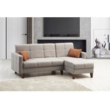 Atelier Del Sofa ugaona garnitura polya light grey Cene