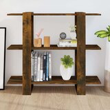 Ormarić za knjige / pregrada boja dimljenog hrasta 100x30x87 cm | shoptok.hr