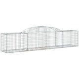  Lučne gabionske košare 3 kom 300x50x60/80 cm pocinčano željezo | shoptok.hr