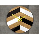  Zidni drveni sat cikcak | ePonuda.com