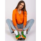 BASIC Feel Good Blouse-RV-BZ-7542.41X-orange | Shoptok.si