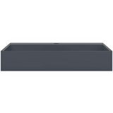  Umivaonik od lijevanih minerala/mramora 60x38x11 cm antracit | shoptok.hr