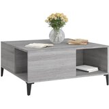  Stolić za kavu boja sivog hrasta 80x80x36,5cm konstruirano drvo | Eponuda.ba