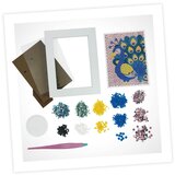 Buki France kreativni set za ustvarjanje fotografije s kristalčki glitters peacock | Shoptok.si