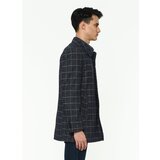 Dewberry PLT8206 MEN'S COAT-PATTERNED NAVY BLUE | shoptok.hr