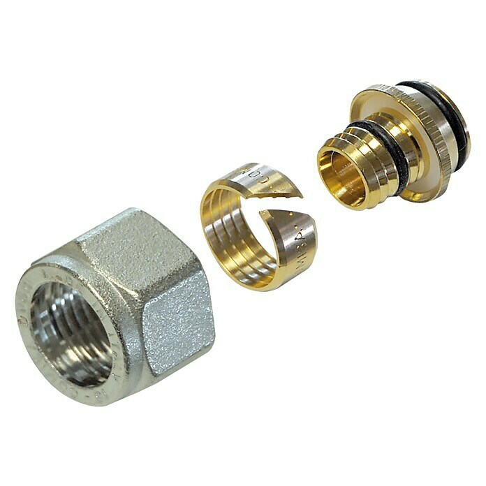  Vijačni spoj (Premer: 16 mm, Notranji navoj: ½″, Nikljano) | Shoptok.si