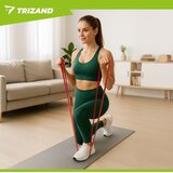 Trizand set elastičnih traka za vježbanje, 3 komada, s držačem za vrata | shoptok.hr