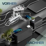 ACROPAQ 3-delni Set Organizatorev za Kable | Shoptok.si